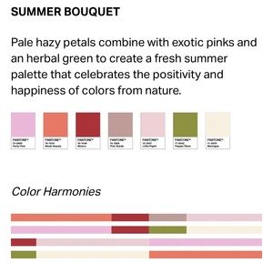 PANTONE COLOUR STORIES SPRING 2021